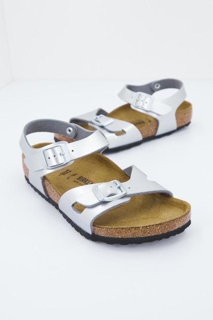 BIRKENSTOCK RIO KIDS BF ELECTRIC en color PLATA (1)