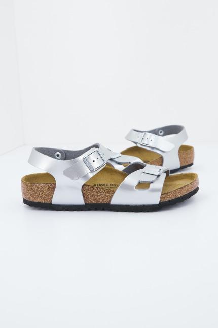 BIRKENSTOCK RIO KIDS BF ELECTRIC en color PLATA (2)