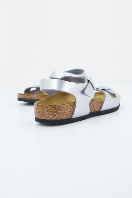 BIRKENSTOCK RIO KIDS BF ELECTRIC en color PLATA (3)