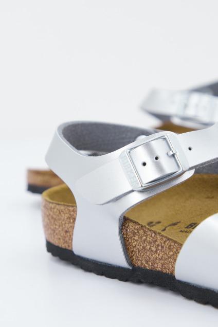 BIRKENSTOCK RIO KIDS BF ELECTRIC en color PLATA (4)