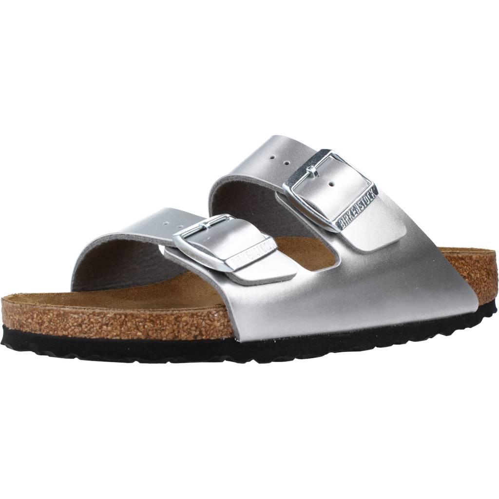 BIRKENSTOCK ARIZONA KIDS BF en color PLATA (1)