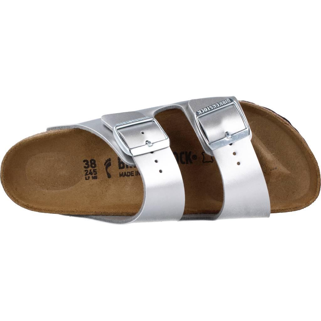 BIRKENSTOCK ARIZONA KIDS BF en color PLATA (7)