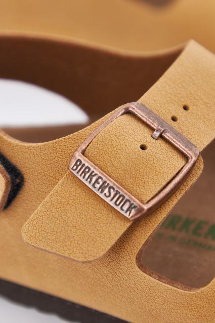 BIRKENSTOCK MILANO HL KIDS BF en color MARRON (4)