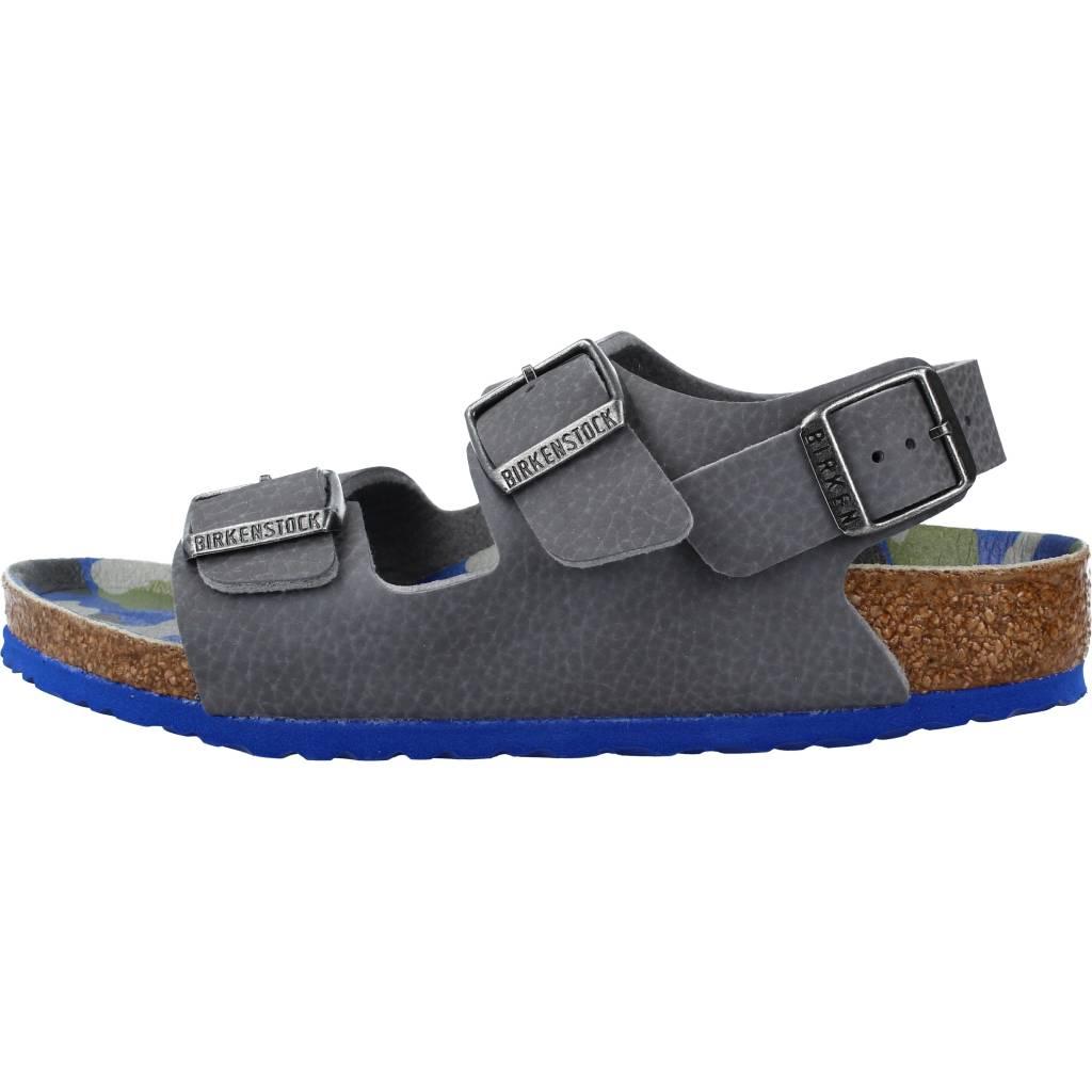 BIRKENSTOCK MILANO KIDS en color GRIS (2)