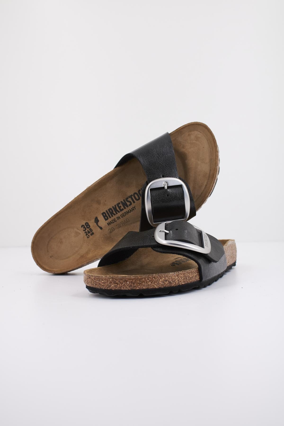 BIRKENSTOCK MADRID BIRKO-FLOR en color NEGRO (4)