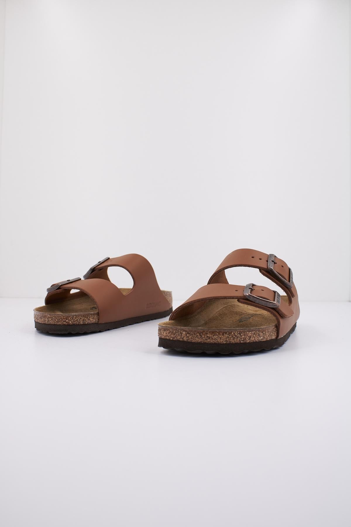 BIRKENSTOCK ARIZONA NATURAL LEATHER en color MARRON (2)