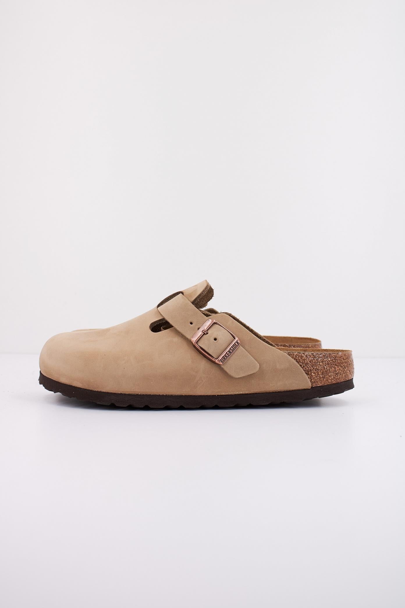 BIRKENSTOCK BOSTON OILED LEATHER en color MARRON (1)