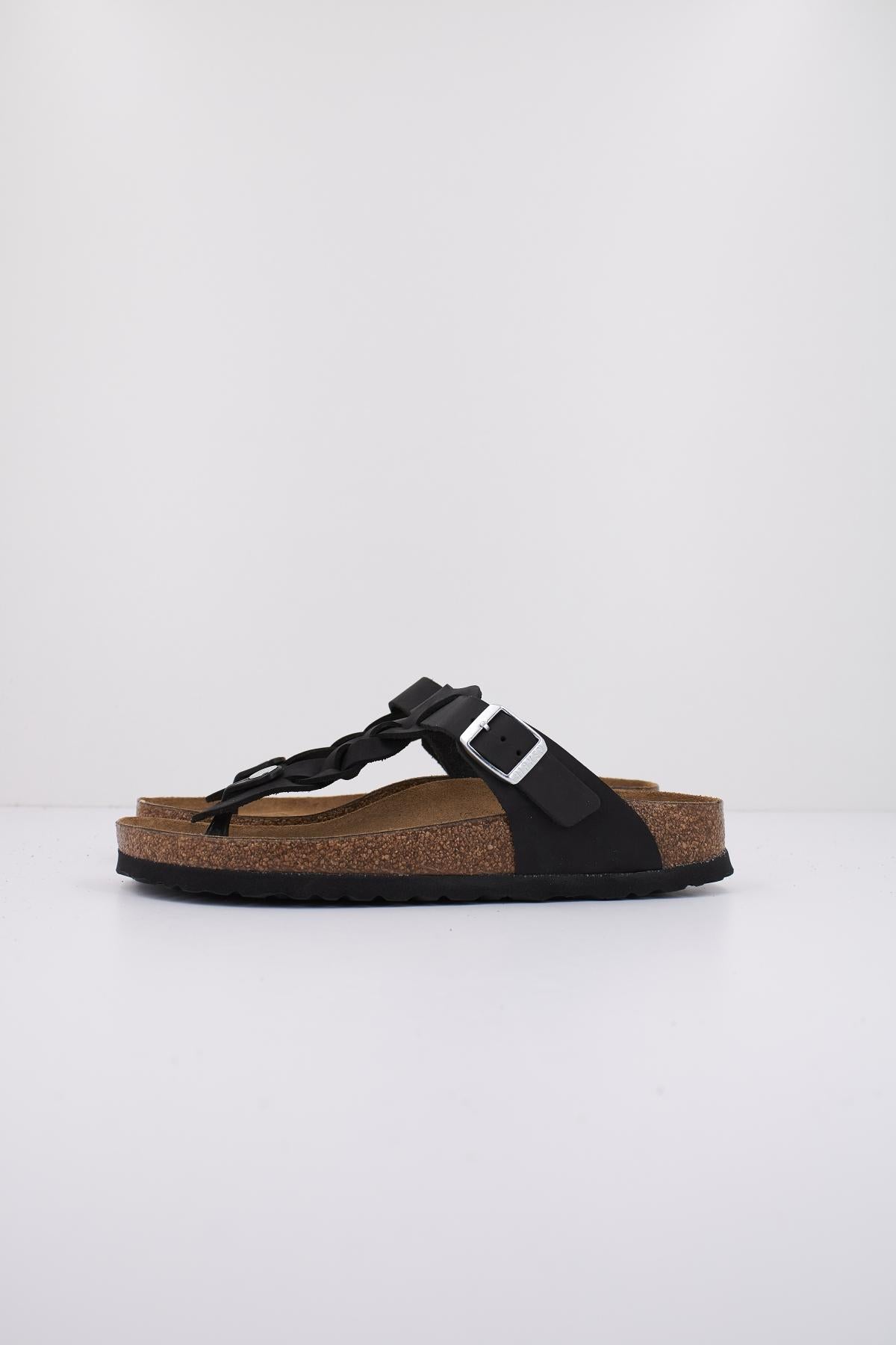 BIRKENSTOCK GIZEH OILED LEATHER en color NEGRO (1)
