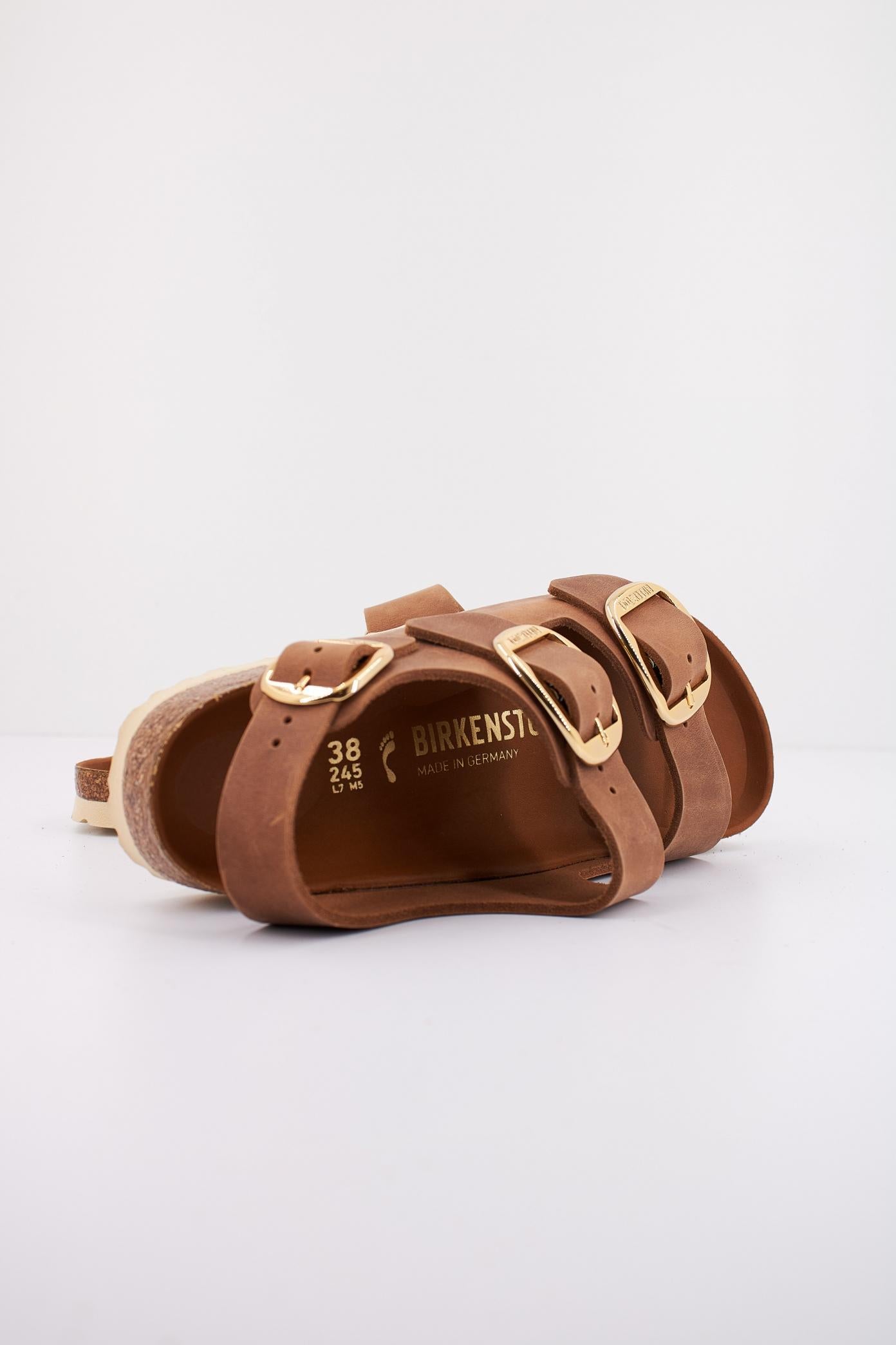 BIRKENSTOCK MILANO BIG BUCKLE OILED L en color MARRON (4)