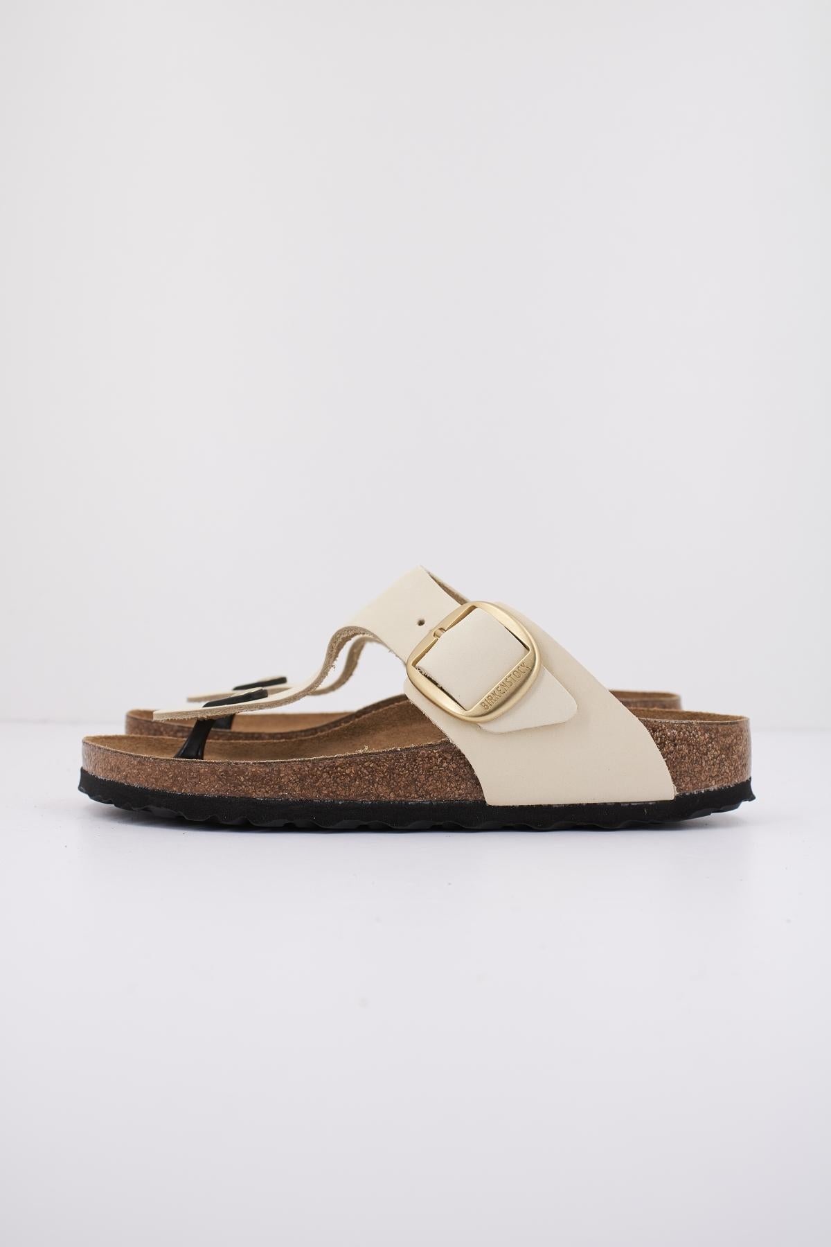 BIRKENSTOCK GIZEH BIG BUCKLE NUBUCK L en color BEIS (1)