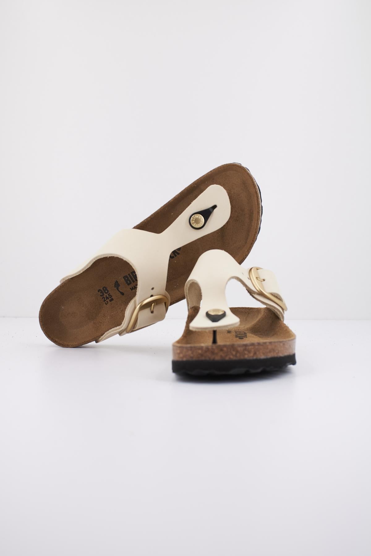 BIRKENSTOCK GIZEH BIG BUCKLE NUBUCK L en color BEIS (4)