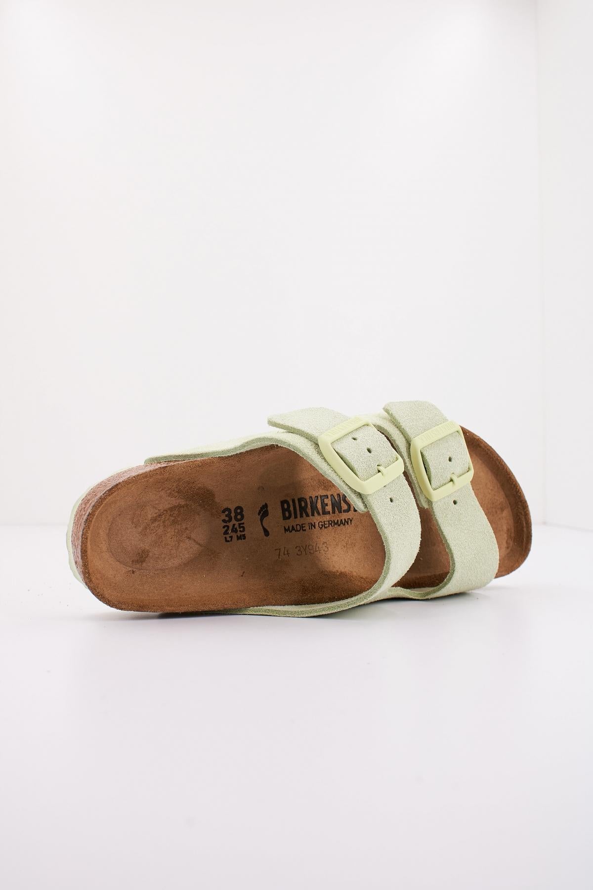 BIRKENSTOCK ARIZONA SUEDE LEATHER en color VERDE (4)