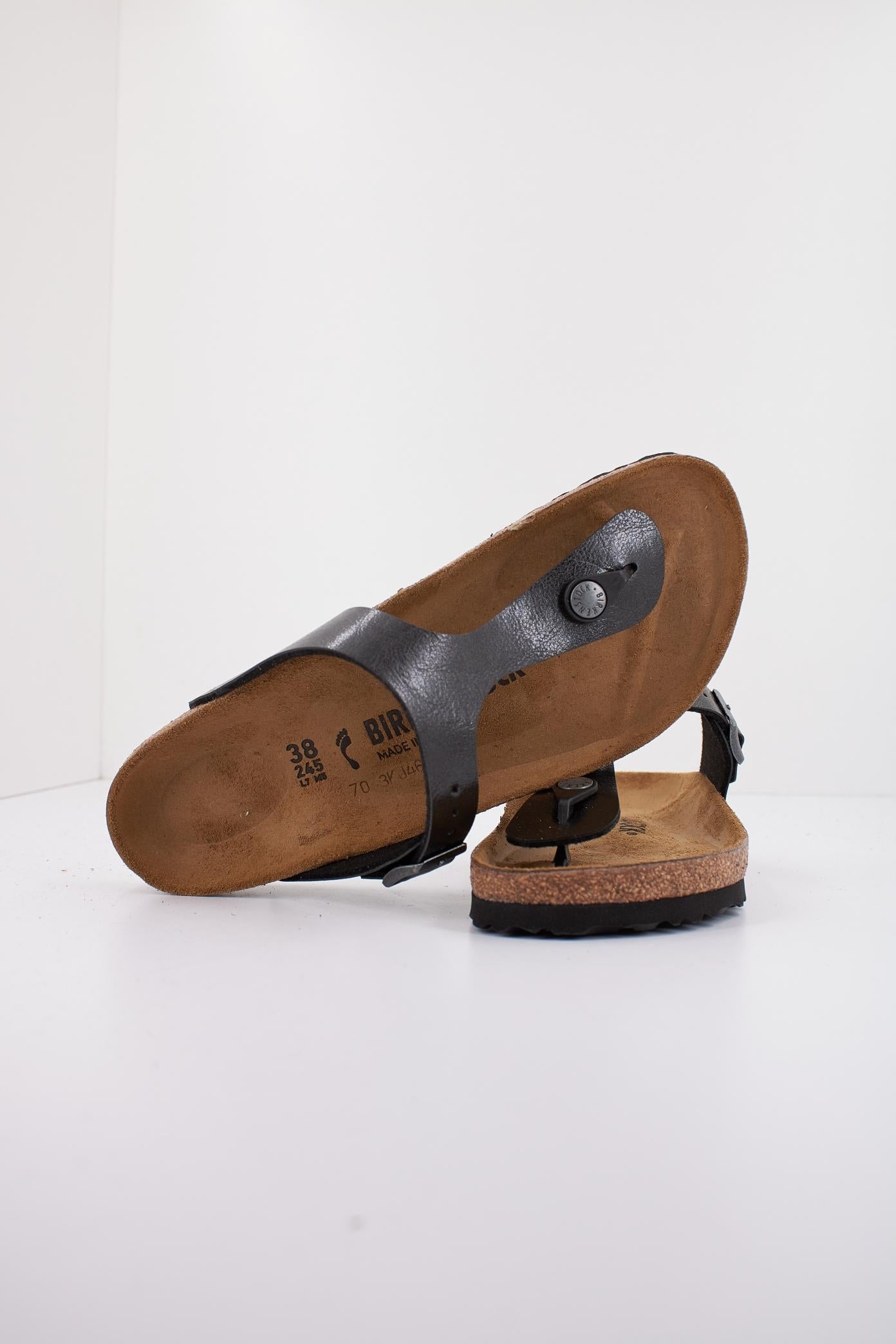 BIRKENSTOCK GIZEH BIRKO-FLOR en color NEGRO (4)