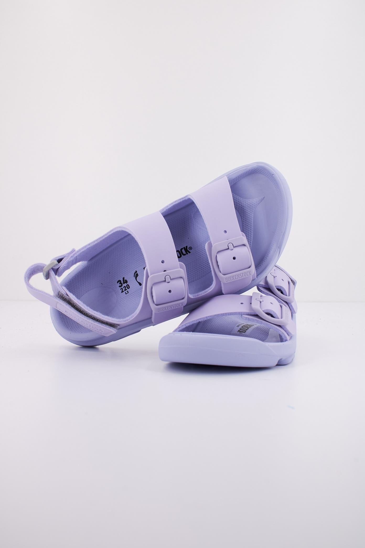 BIRKENSTOCK MOGAMI KIDS AS BIRKO-FLOR en color VIOLETA (4)