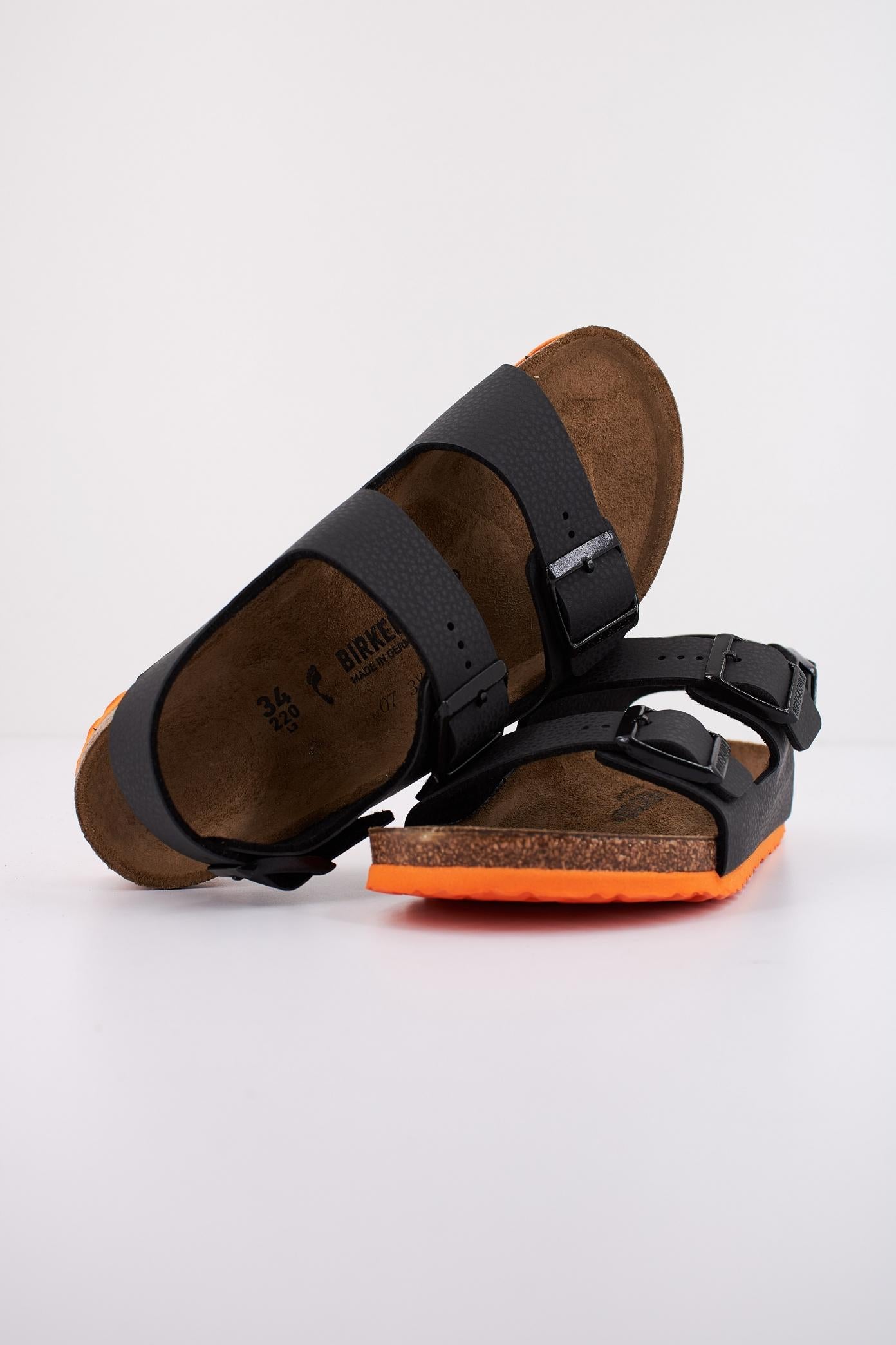 BIRKENSTOCK MILANO KIDS BIRKO-FLOR en color NEGRO (4)