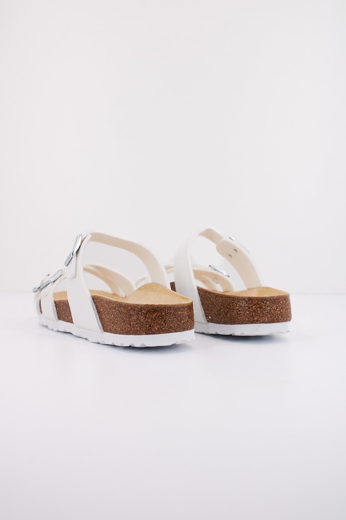 BIRKENSTOCK FRANCA BIRKO-FLOR EMBOSSE en color BLANCO (3)