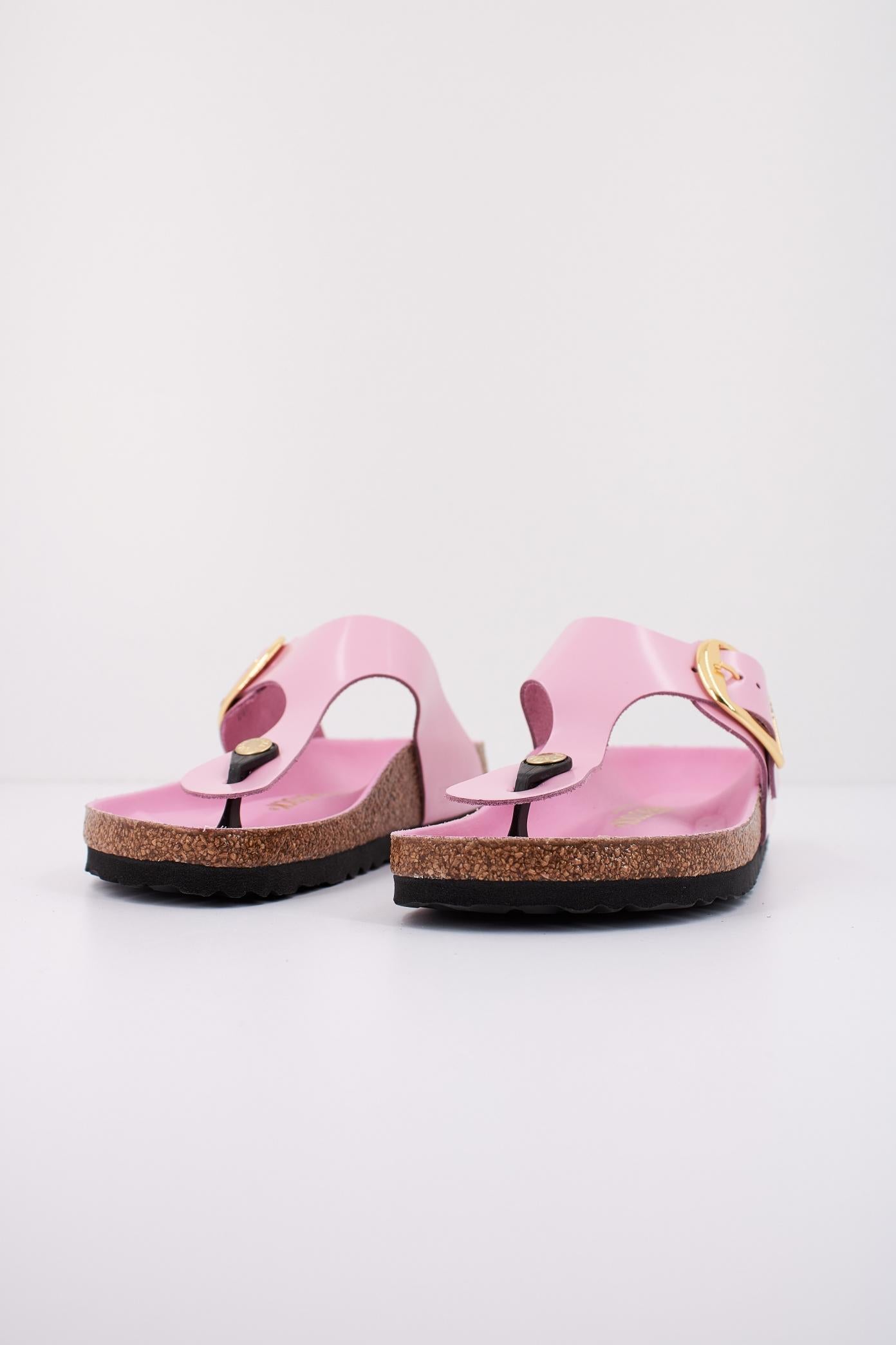 BIRKENSTOCK GIZEH BIG BUCKLE NATURAL en color ROSA (2)