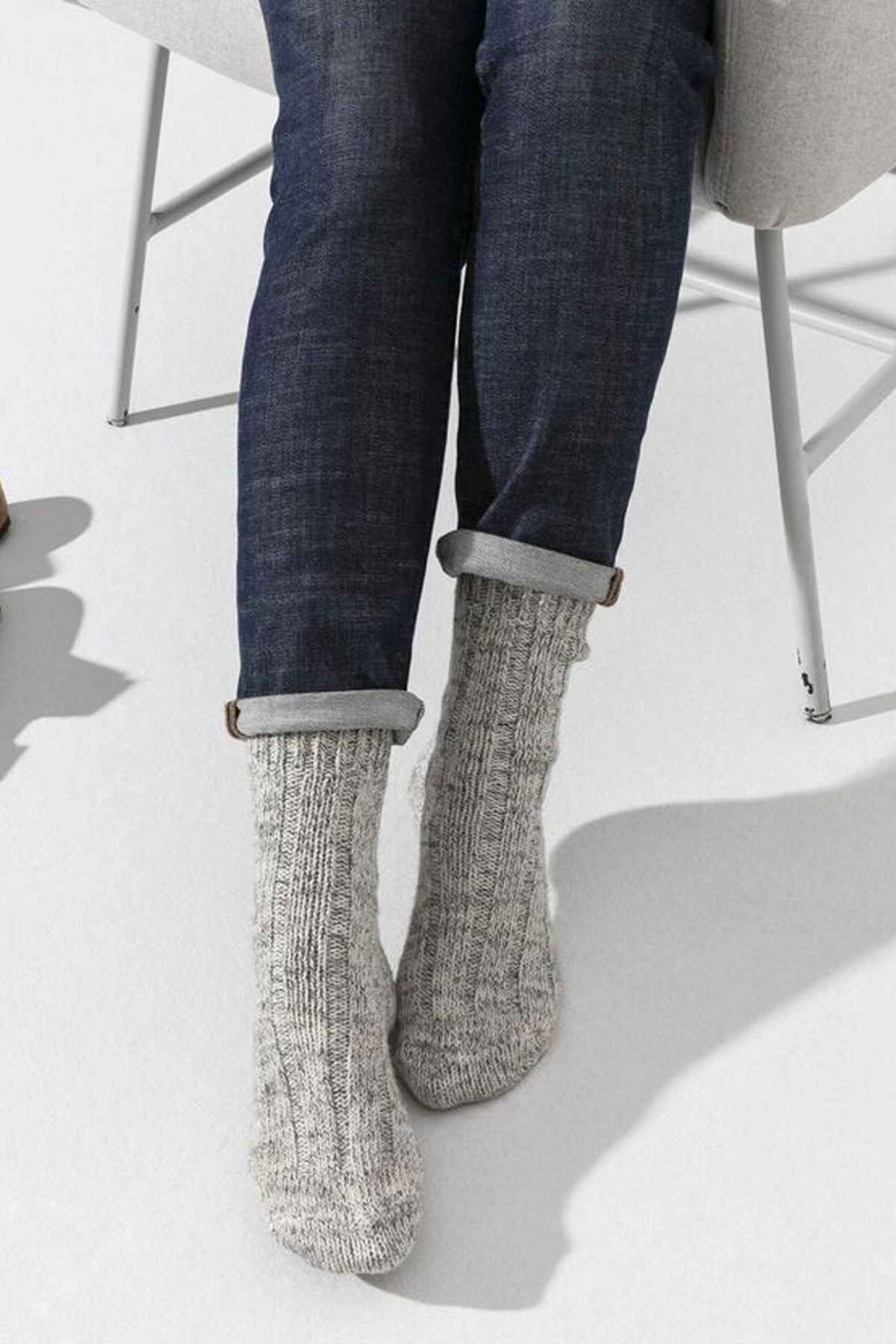 BIRKENSTOCK COTTON TWIST WOMEN en color GRIS (4)