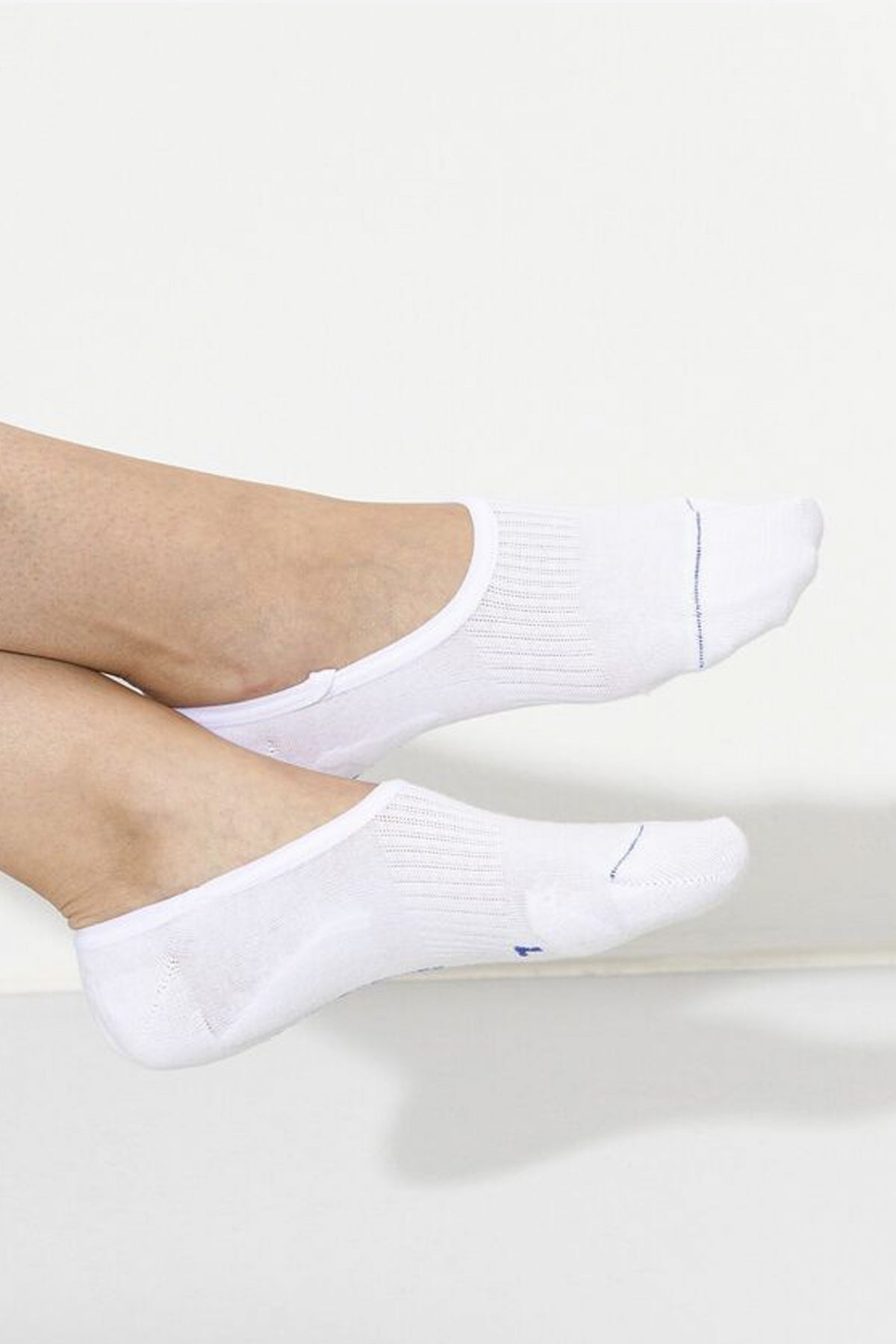 BIRKENSTOCK COTTON SOLE INVISIBLE WOM en color BLANCO (3)