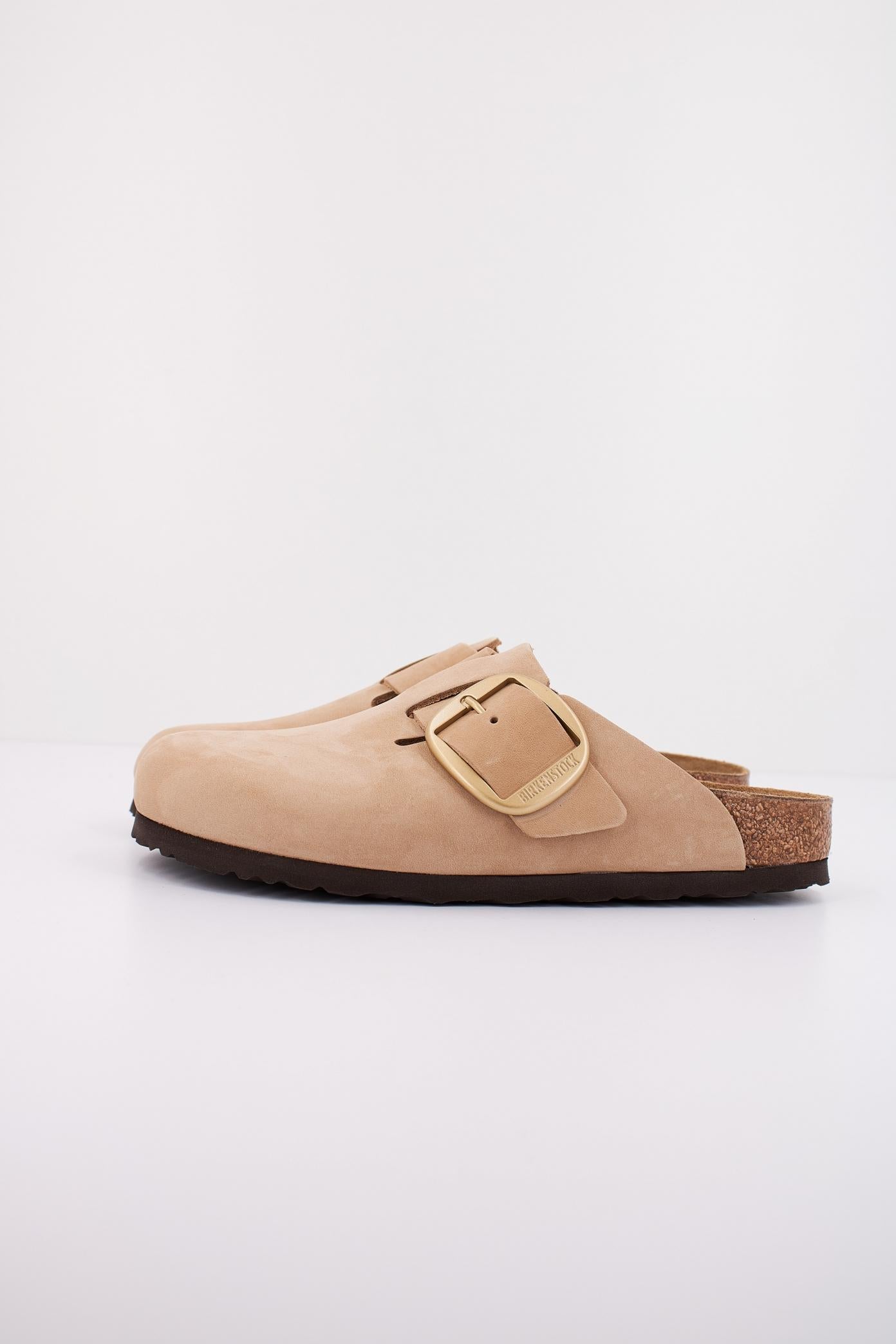 BIRKENSTOCK BOSTON BIG BUCKLE en color MARRON CLARO (1)