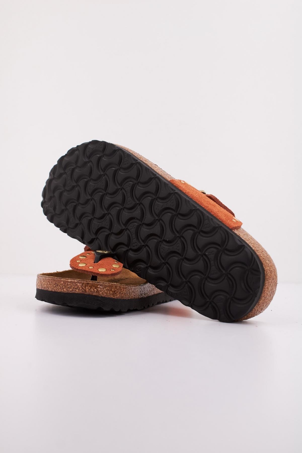 BIRKENSTOCK GIZEH RIVET BORDER en color MARRON (5)