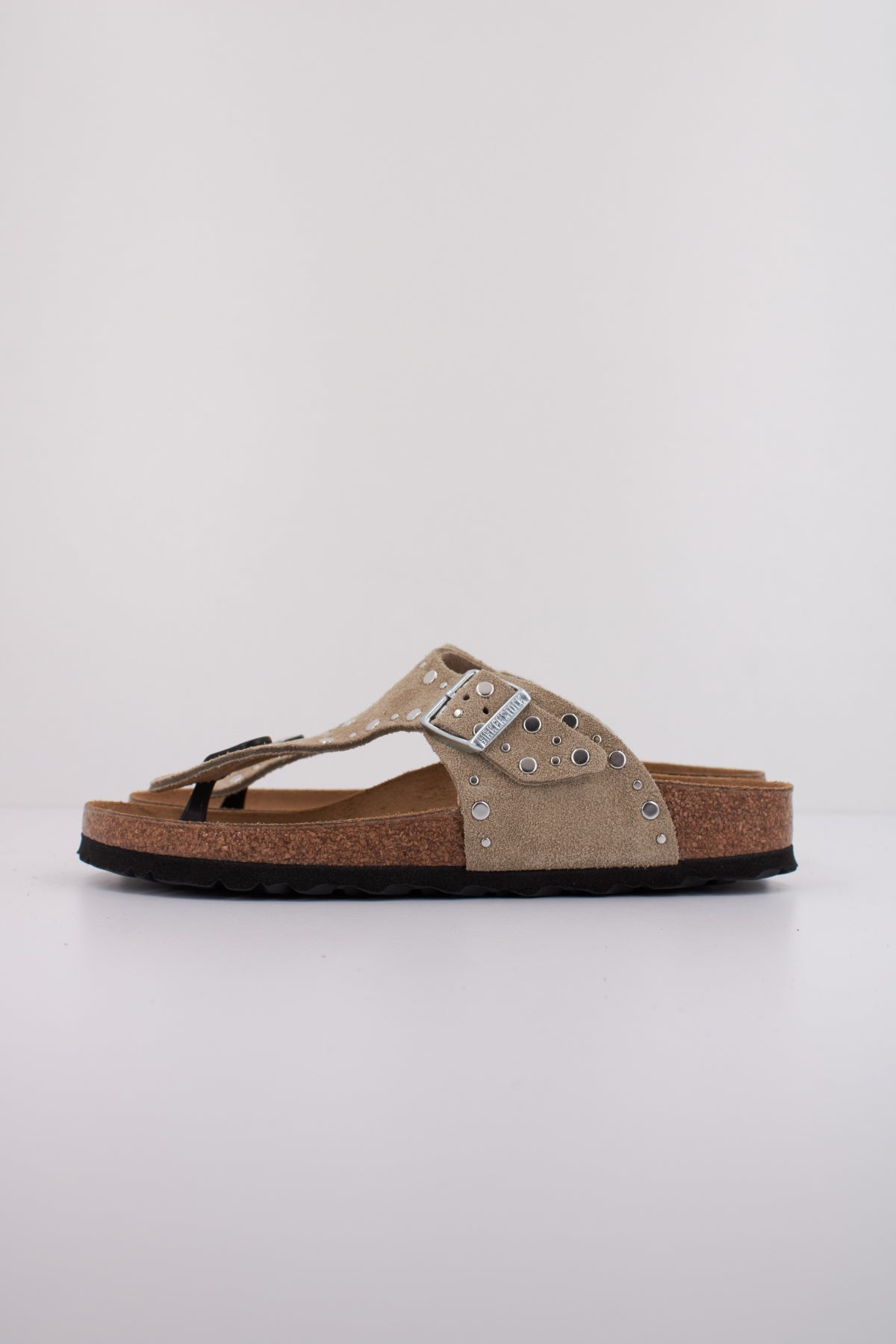 BIRKENSTOCK GIZEH RIVET BORDER en color MARRON CLARO (1)
