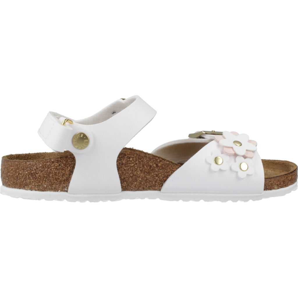 BIRKENSTOCK RIO PLAIN AS KIDS en color BLANCO (4)