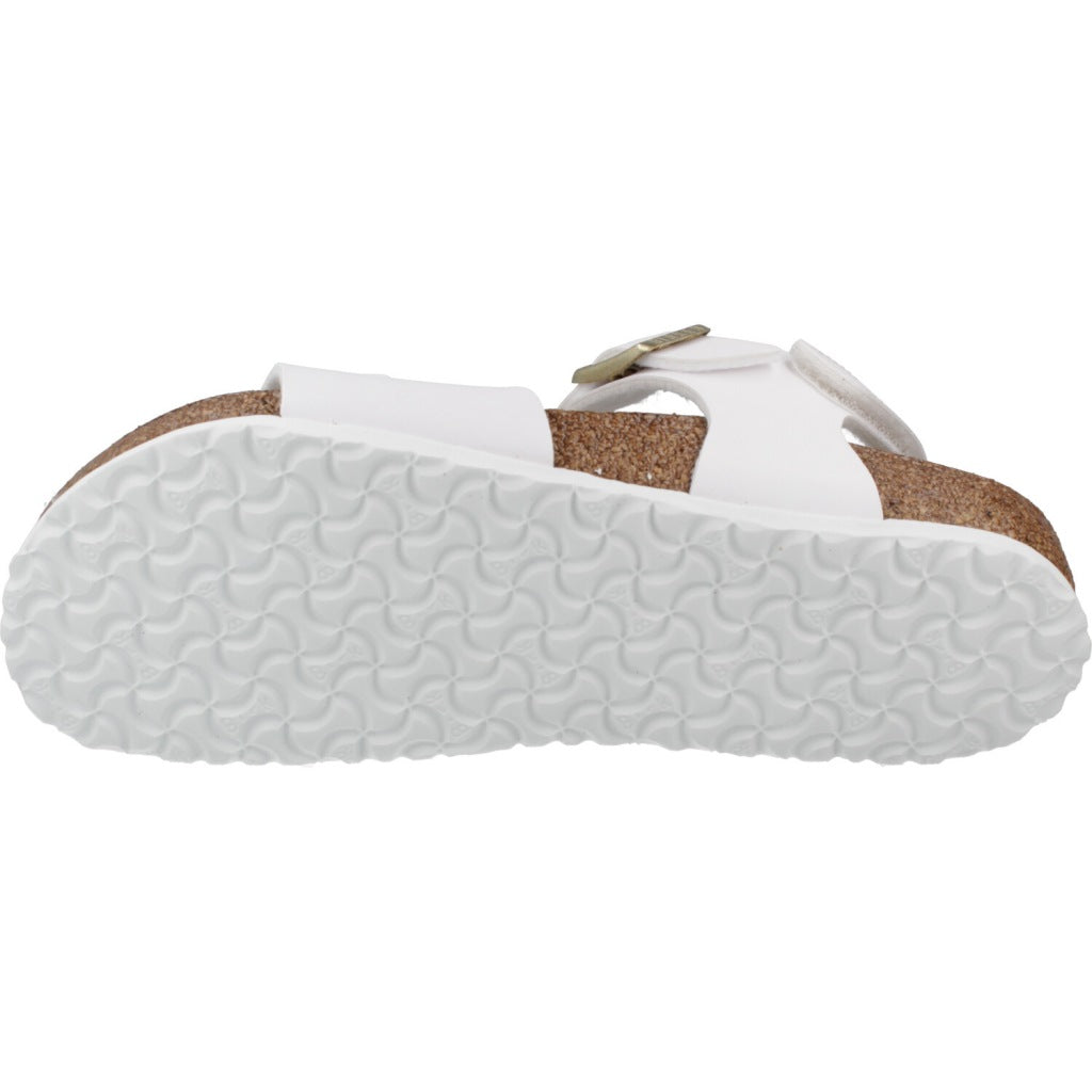 BIRKENSTOCK RIO PLAIN AS KIDS en color BLANCO (6)