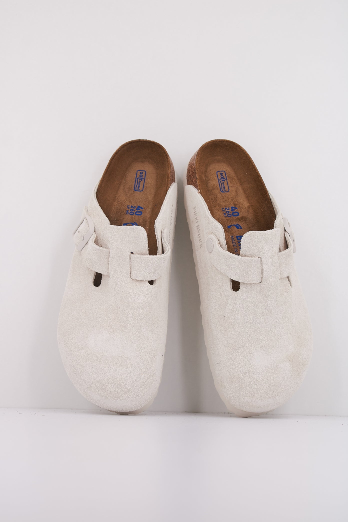 BIRKENSTOCK BOSTON BS en color BLANCO (3)
