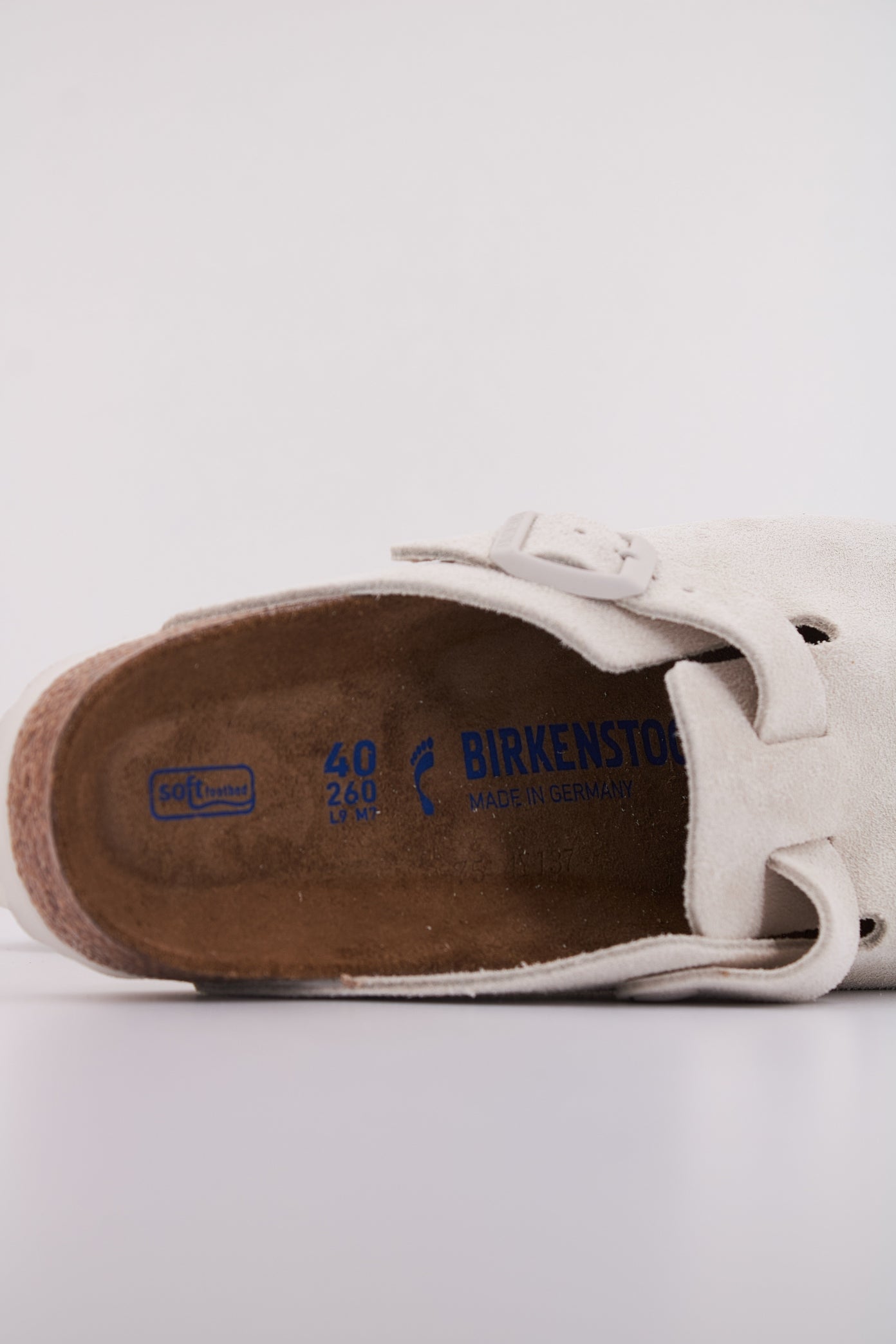 BIRKENSTOCK BOSTON BS en color BLANCO (5)