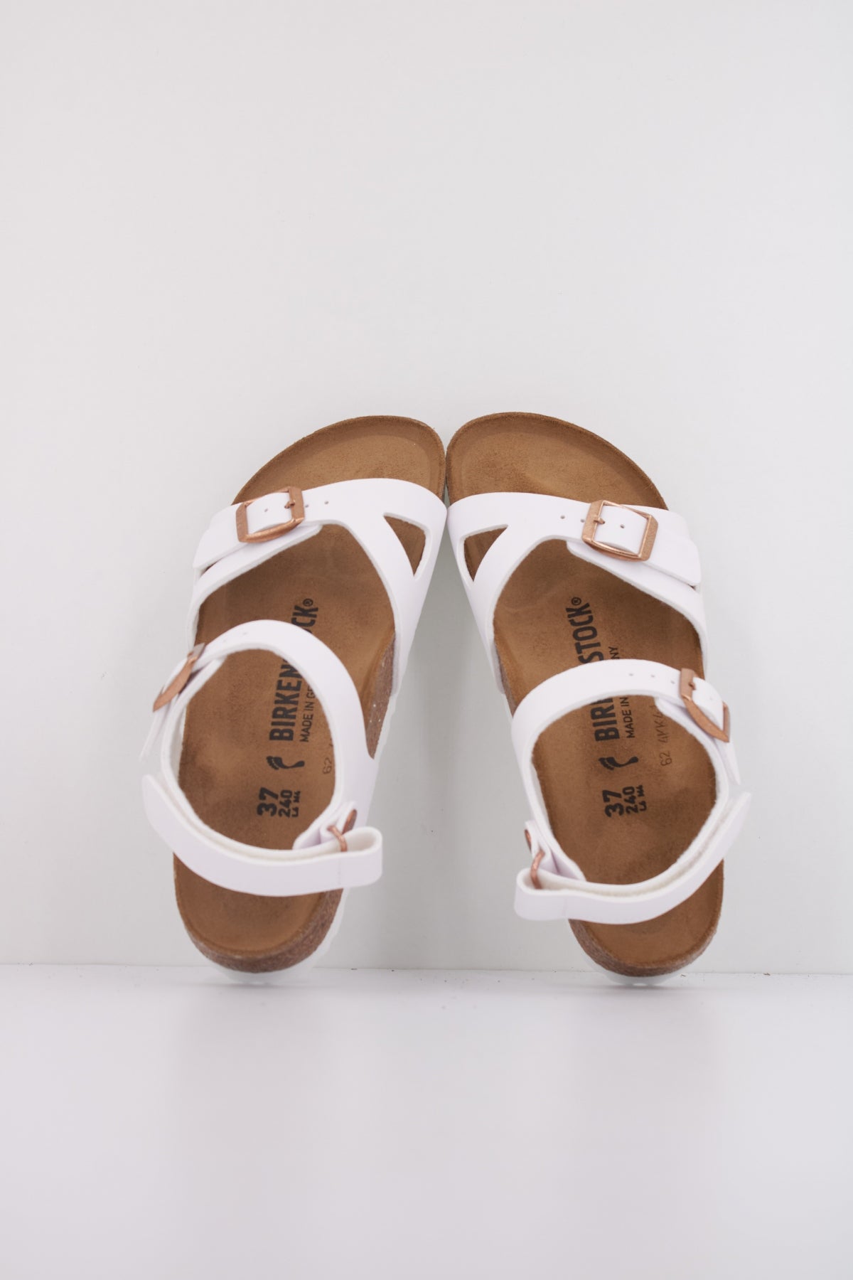 BIRKENSTOCK RIO AS KIDS en color BLANCO (3)