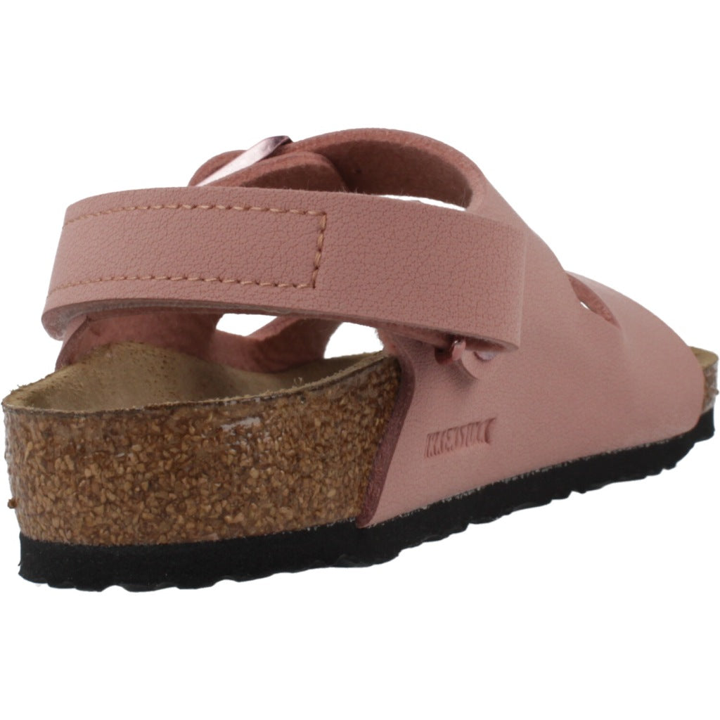 BIRKENSTOCK MILANO AS BIRKIBUC en color ROSA (3)