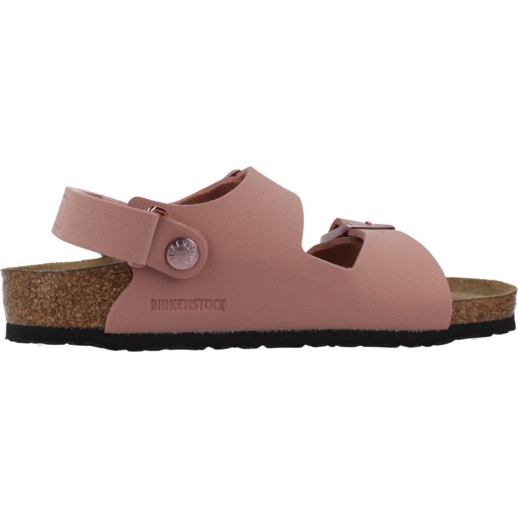 BIRKENSTOCK MILANO AS BIRKIBUC en color ROSA (4)