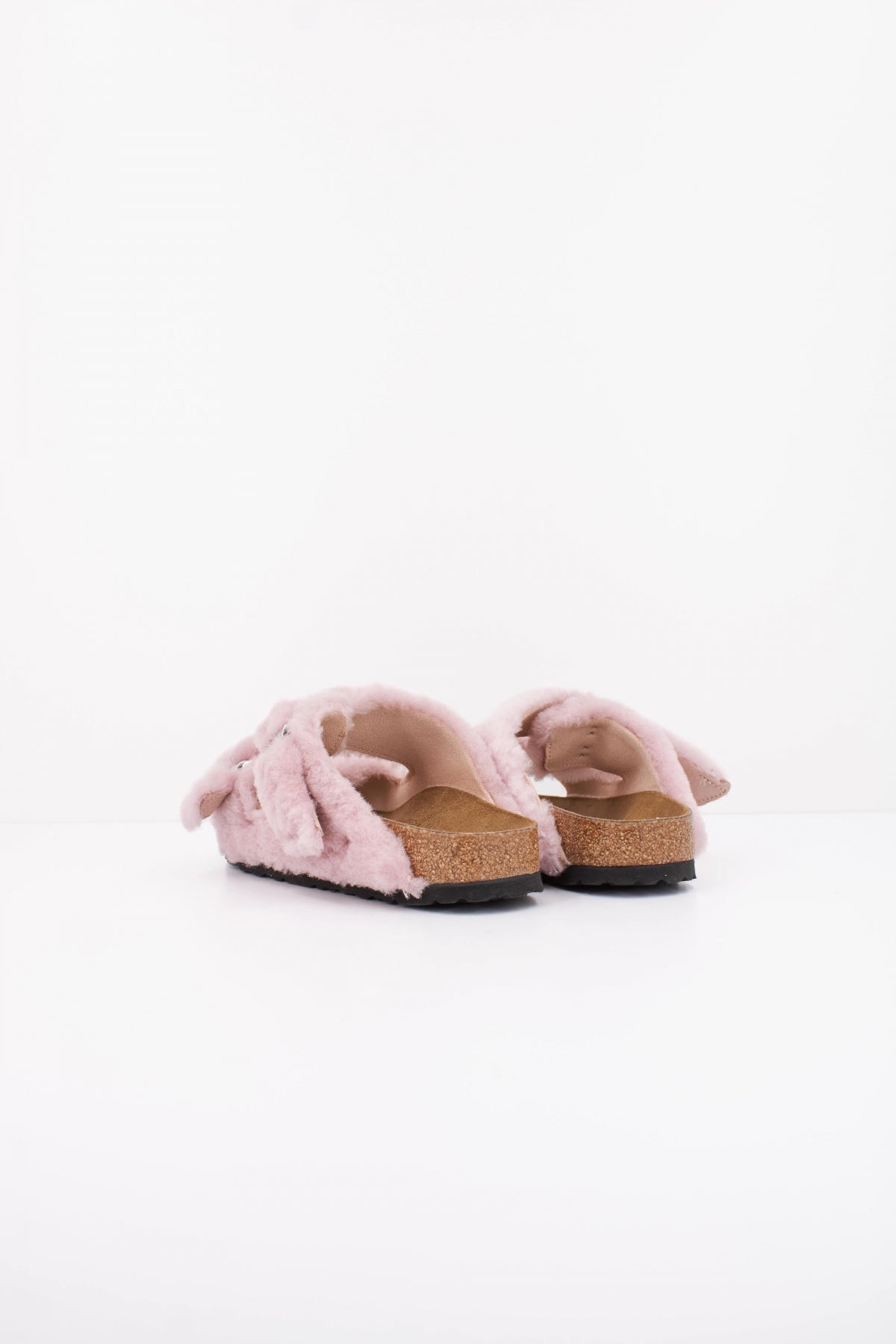 BIRKENSTOCK ARIZONA SHEARLING RIVET LOGO OS en color ROSA (4)