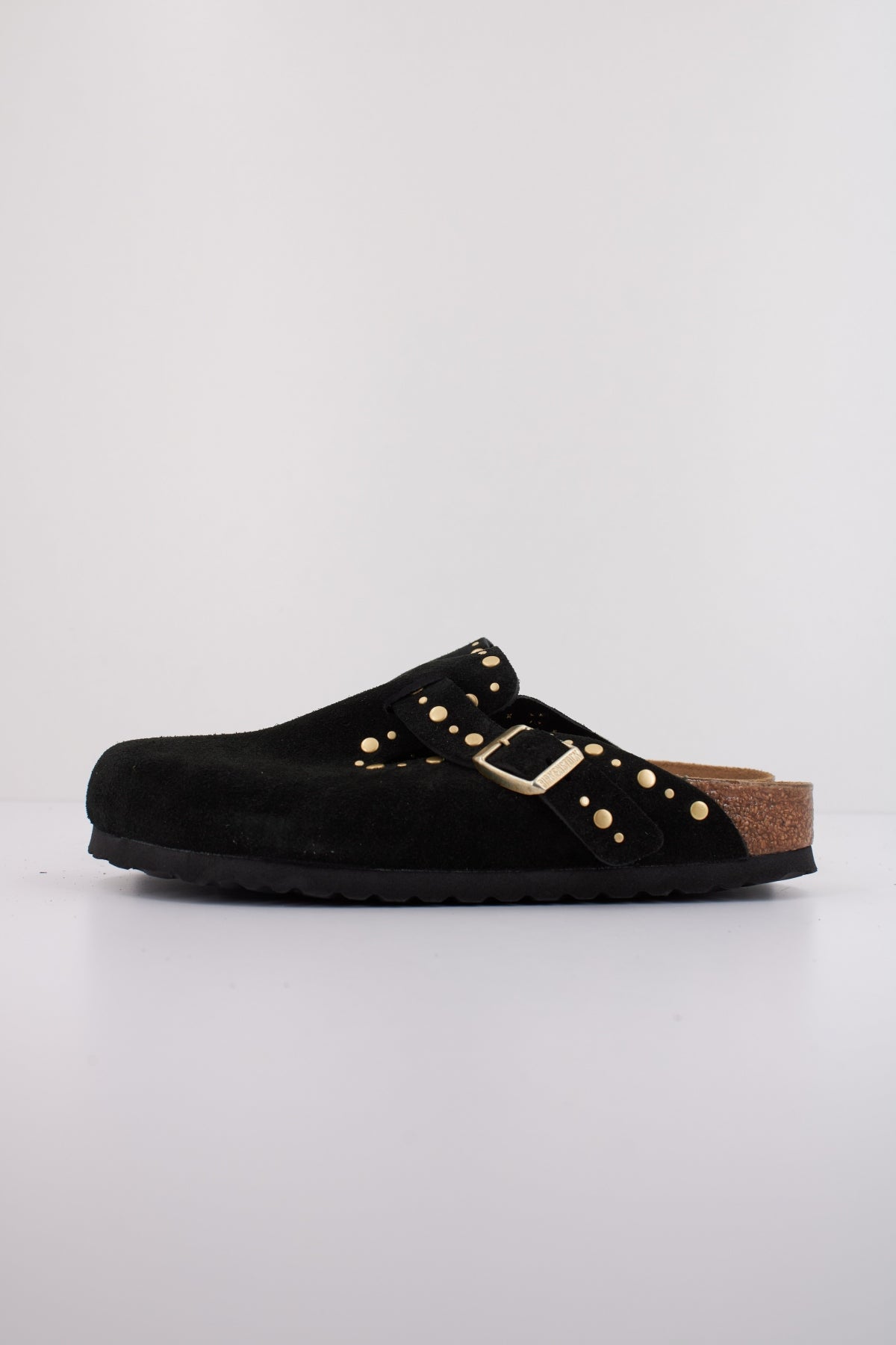 BIRKENSTOCK BOSTON RIVET BORDER en color NEGRO (1)