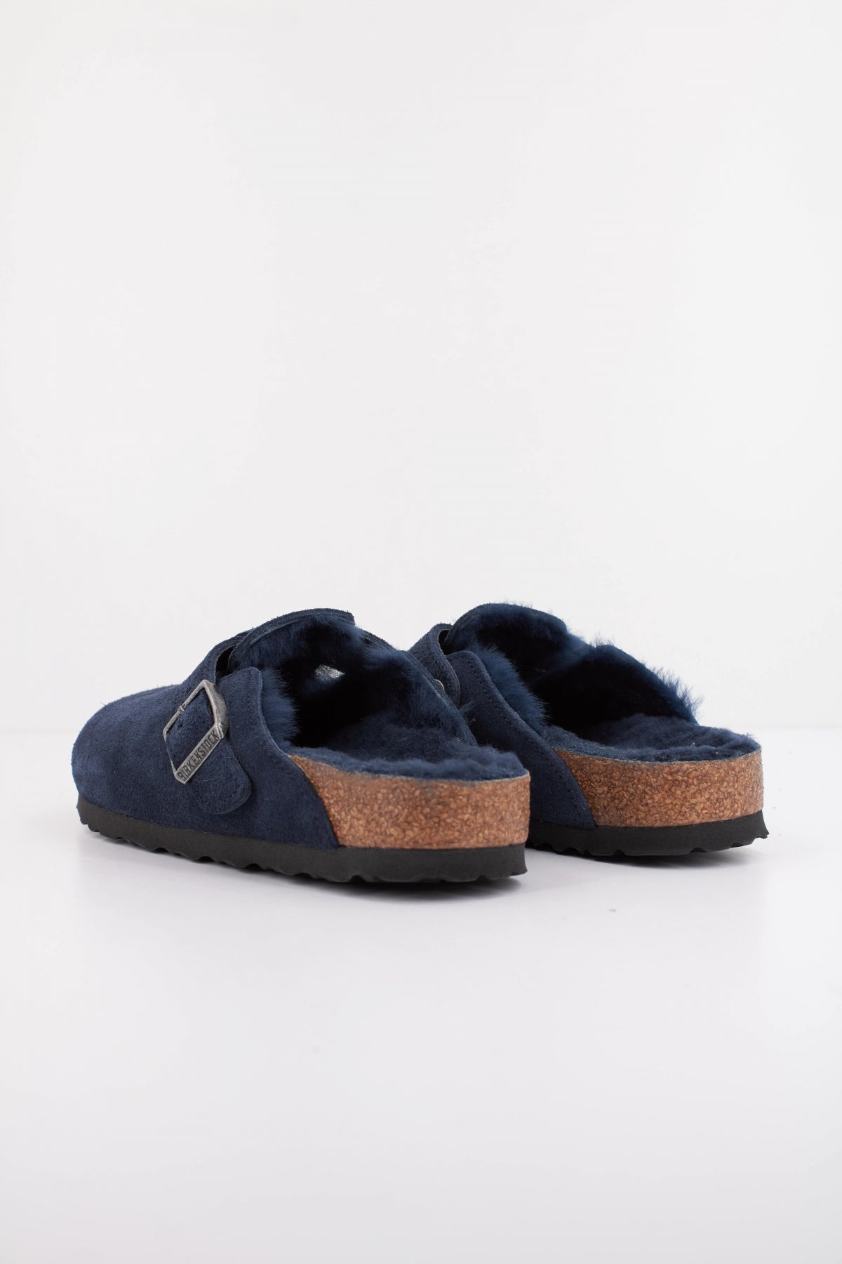 BIRKENSTOCK BOSTON SHEARLING en color AZUL (3)