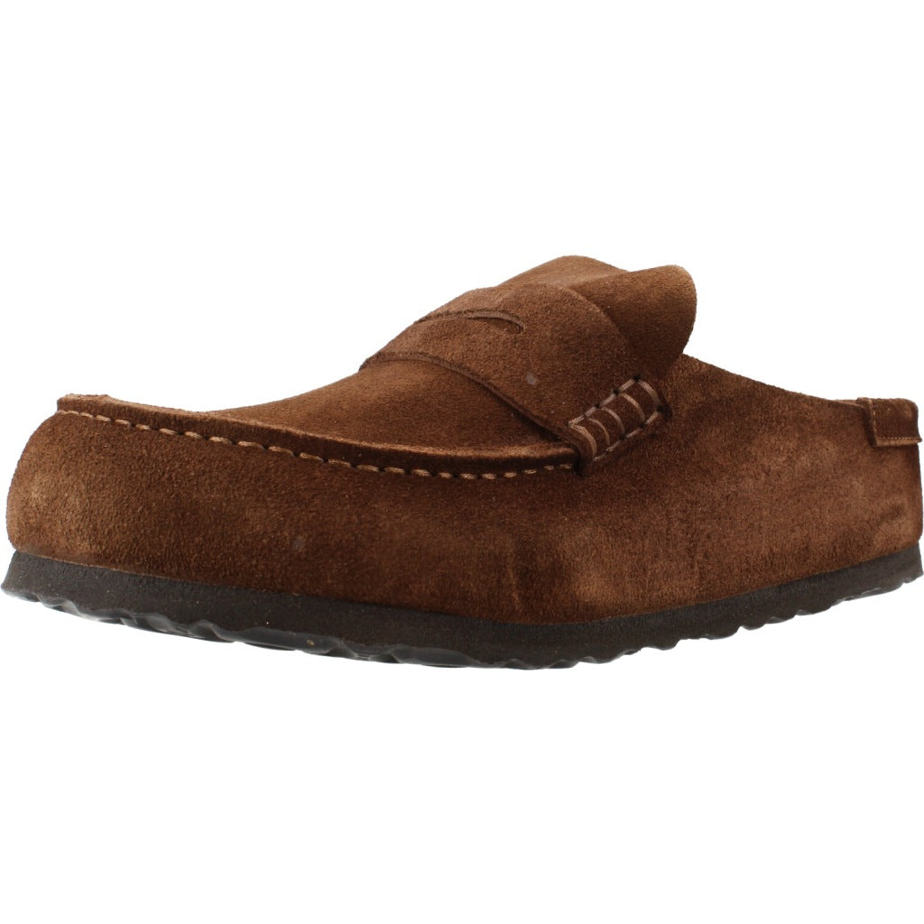 BIRKENSTOCK NAPLES WRAPPED SUEDE en color MARRON (1)