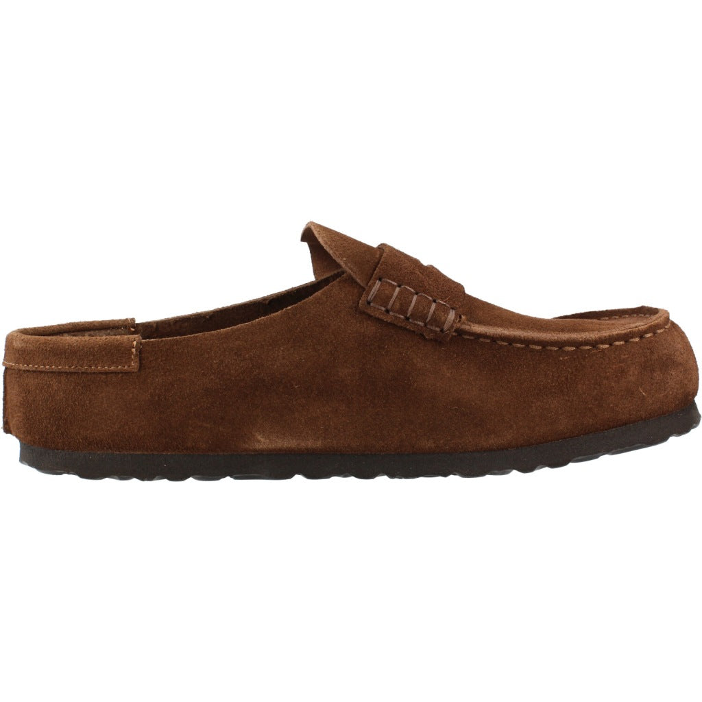 BIRKENSTOCK NAPLES WRAPPED SUEDE en color MARRON (4)