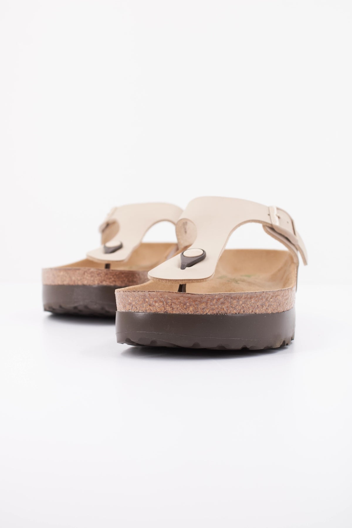 BIRKENSTOCK GIZEH FLEX PLATFORM BIRKO en color MARRON CLARO (2)