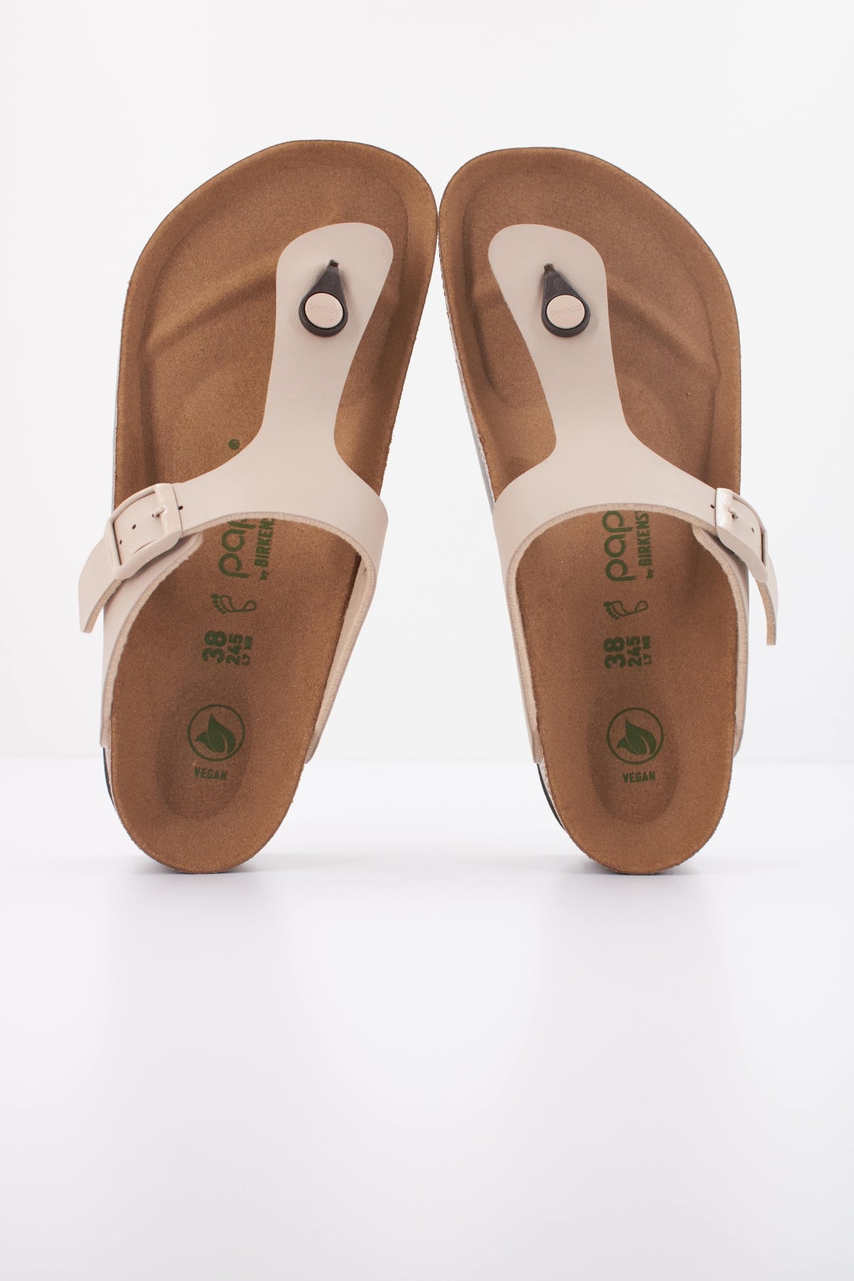 BIRKENSTOCK GIZEH FLEX PLATFORM BIRKO en color MARRON CLARO (3)