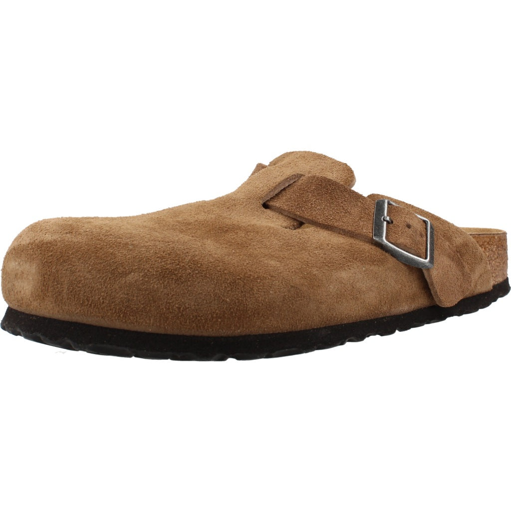 BIRKENSTOCK BI BOSTON SUEDE LEATHER en color MARRON (1)