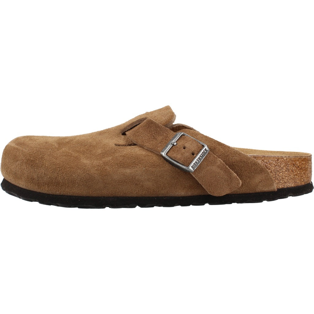 BIRKENSTOCK BI BOSTON SUEDE LEATHER en color MARRON (2)