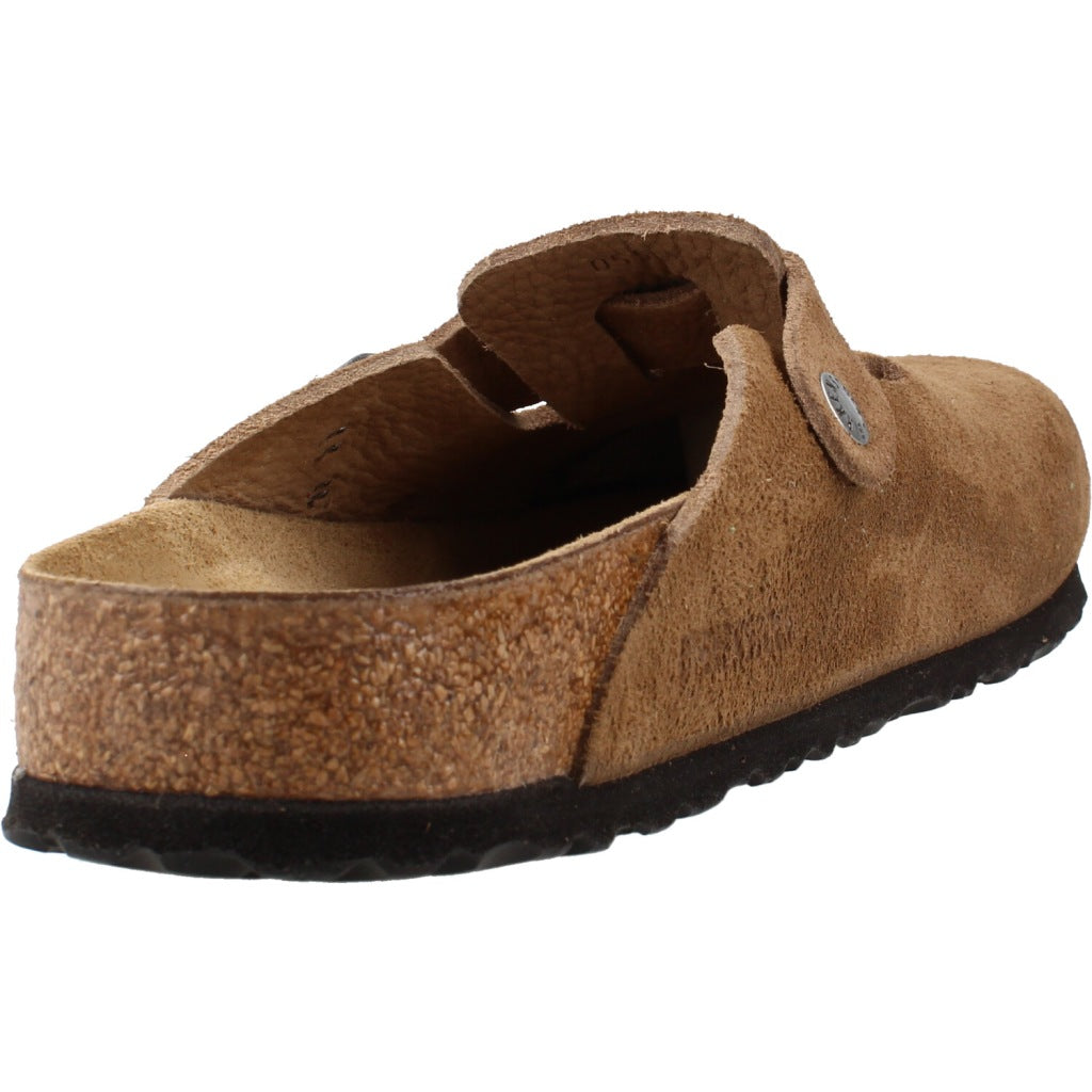 BIRKENSTOCK BI BOSTON SUEDE LEATHER en color MARRON (3)