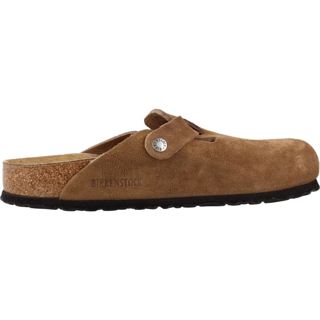 BIRKENSTOCK BI BOSTON SUEDE LEATHER en color MARRON (4)