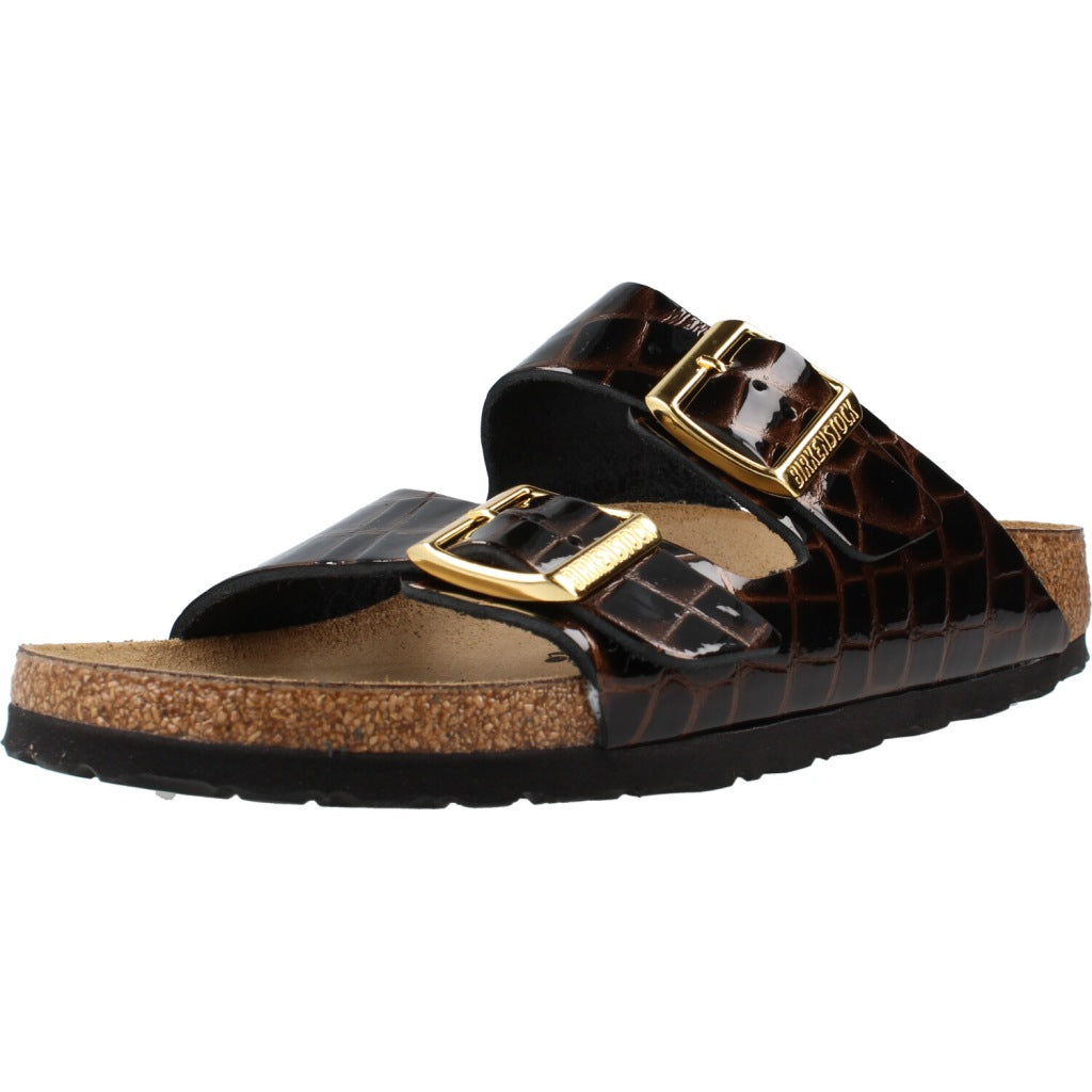 BIRKENSTOCK BI ARIZONA LEATHER en color MARRON (1)