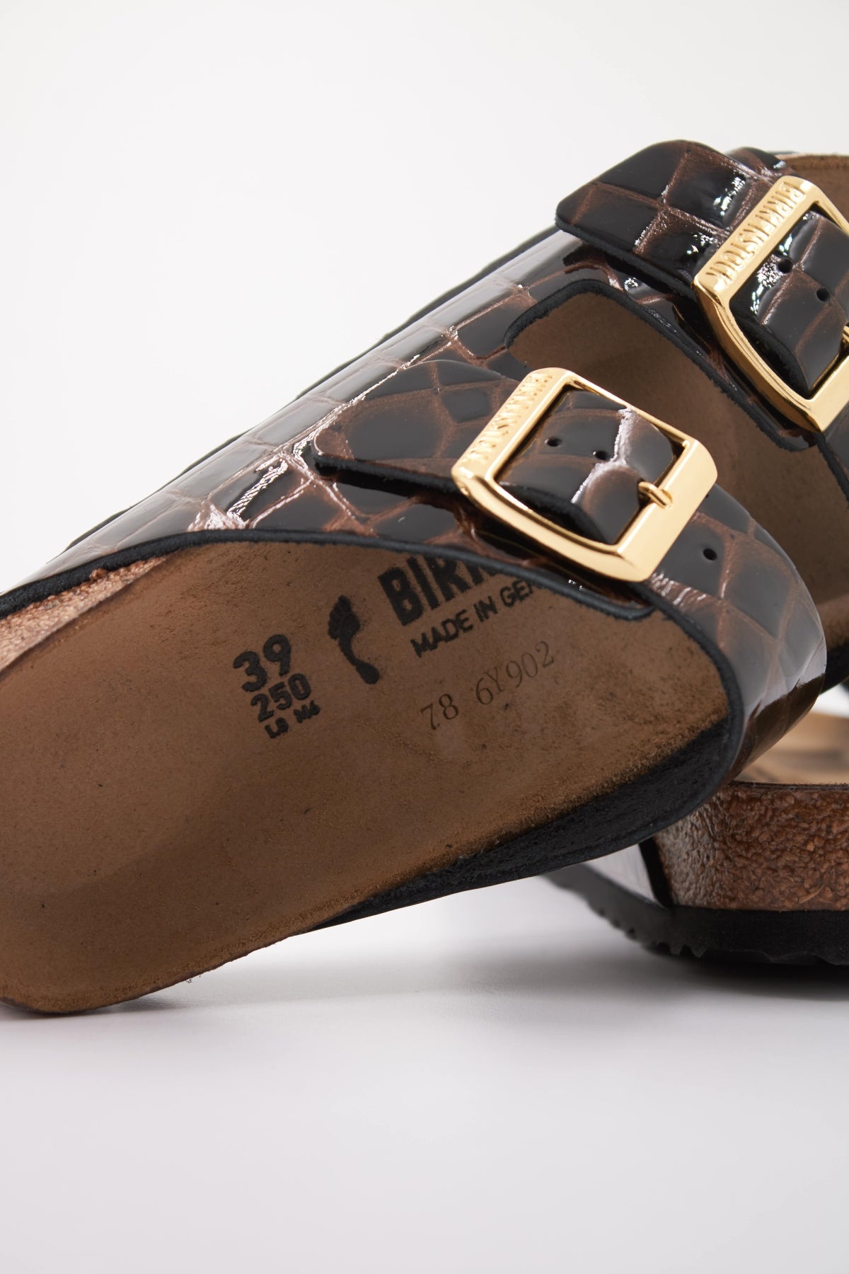 BIRKENSTOCK BI ARIZONA LEATHER en color MARRON (4)