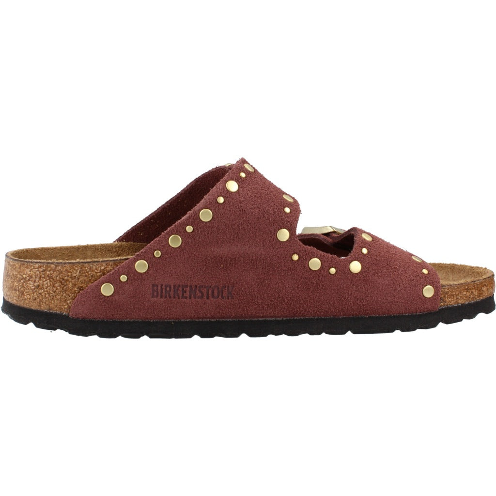 BIRKENSTOCK BI ARIZONA RIVETS SUEDE en color MARRON (4)