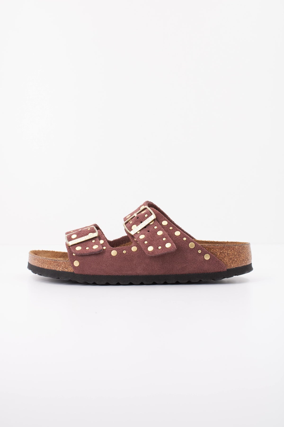 BIRKENSTOCK BI ARIZONA RIVETS SUEDE en color MARRON (1)