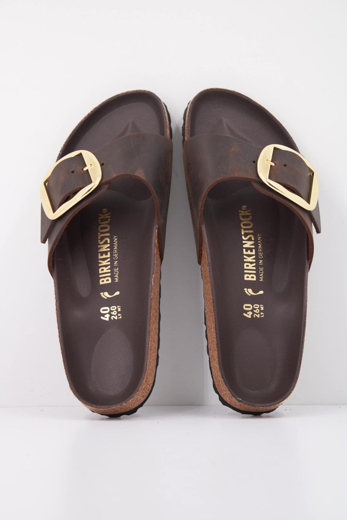 BIRKENSTOCK BI MADRID BIG BUCKLE OILED en color MARRON (3)