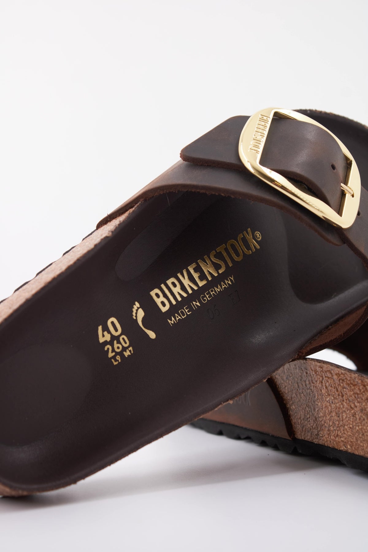 BIRKENSTOCK BI MADRID BIG BUCKLE OILED en color MARRON (5)